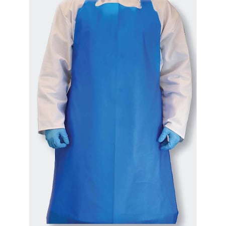 Polytef 4mil Apron,blue, 35in X50in, 25pcs/bag, 8bags/CS, 200pcs/CS, 200PK